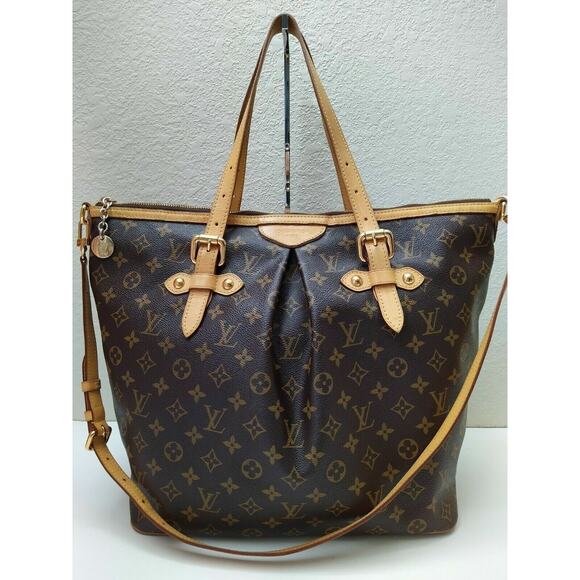 Louis Vuitton Monogram GM Palermo Large Tote Shoulder Bag - Picture 2 of 16